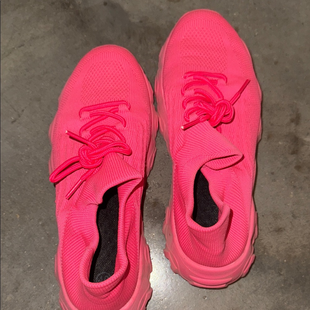 Vibrant Pink Women's Sneakers